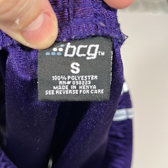 Bcg Athletic Purple Shorts - Picture 4 of 6